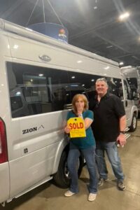 Sold sign with RV Van was meant to be a joke.